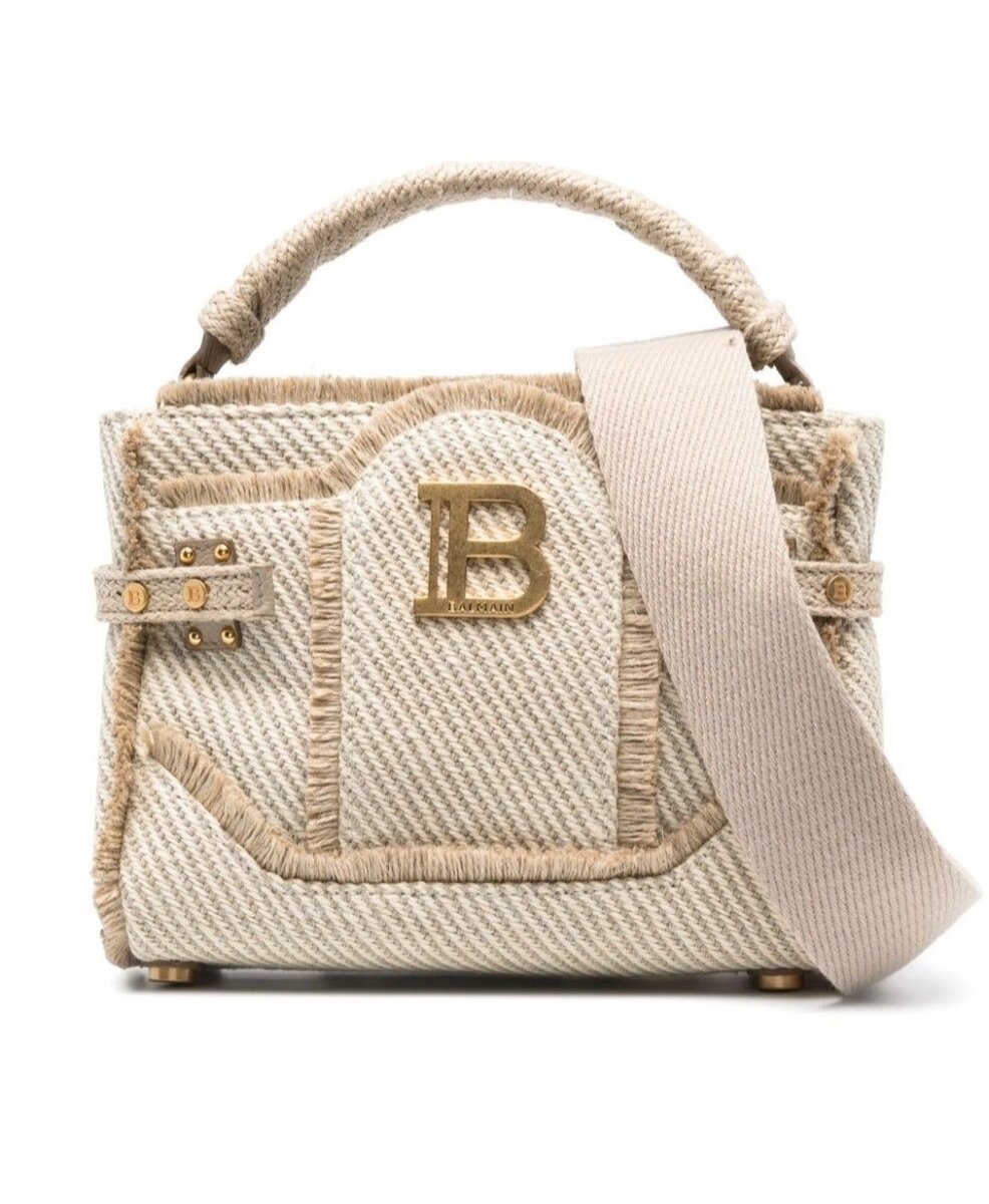 Sac bandoulière en toile chic