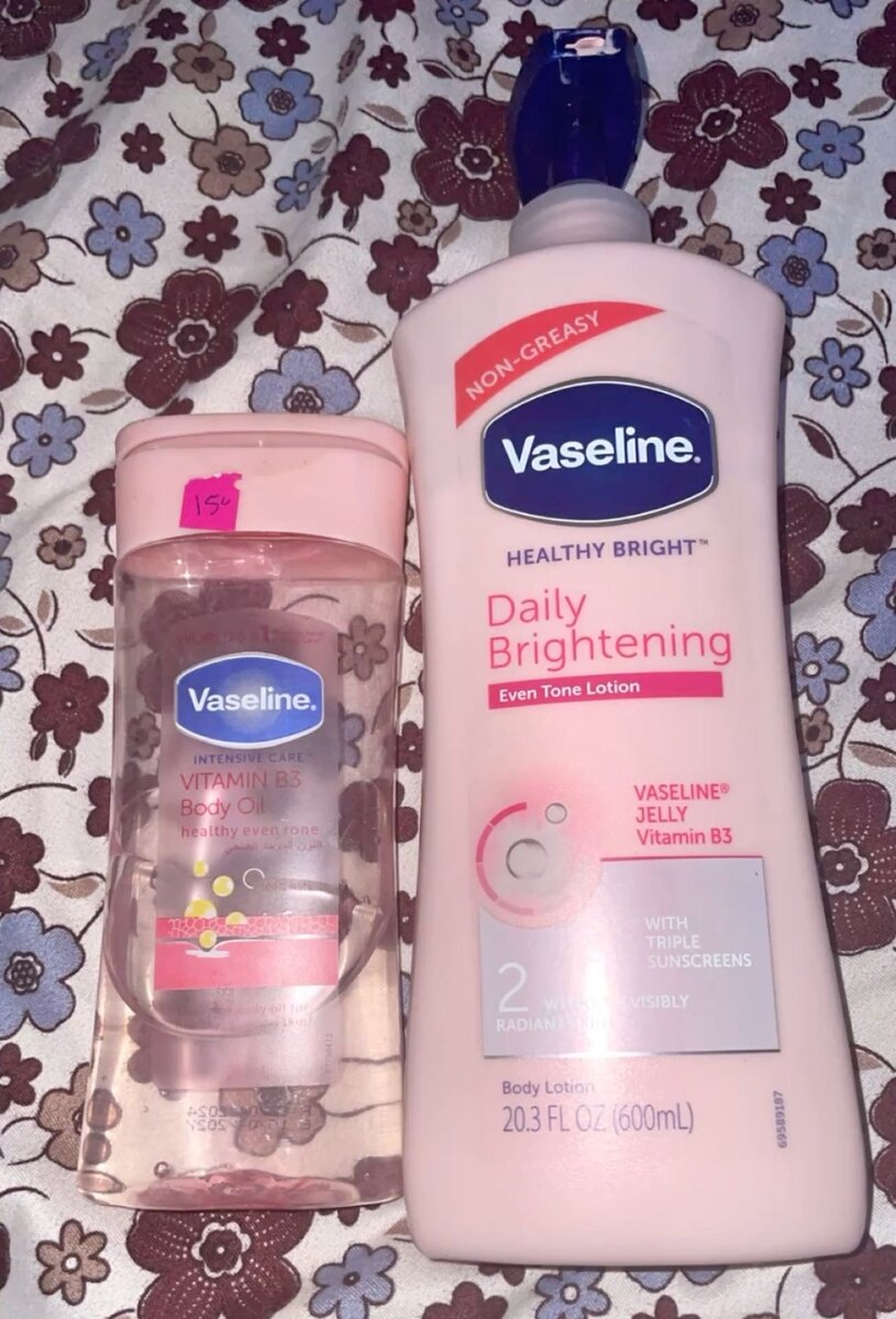 Duo Vaseline : Pommade + huile