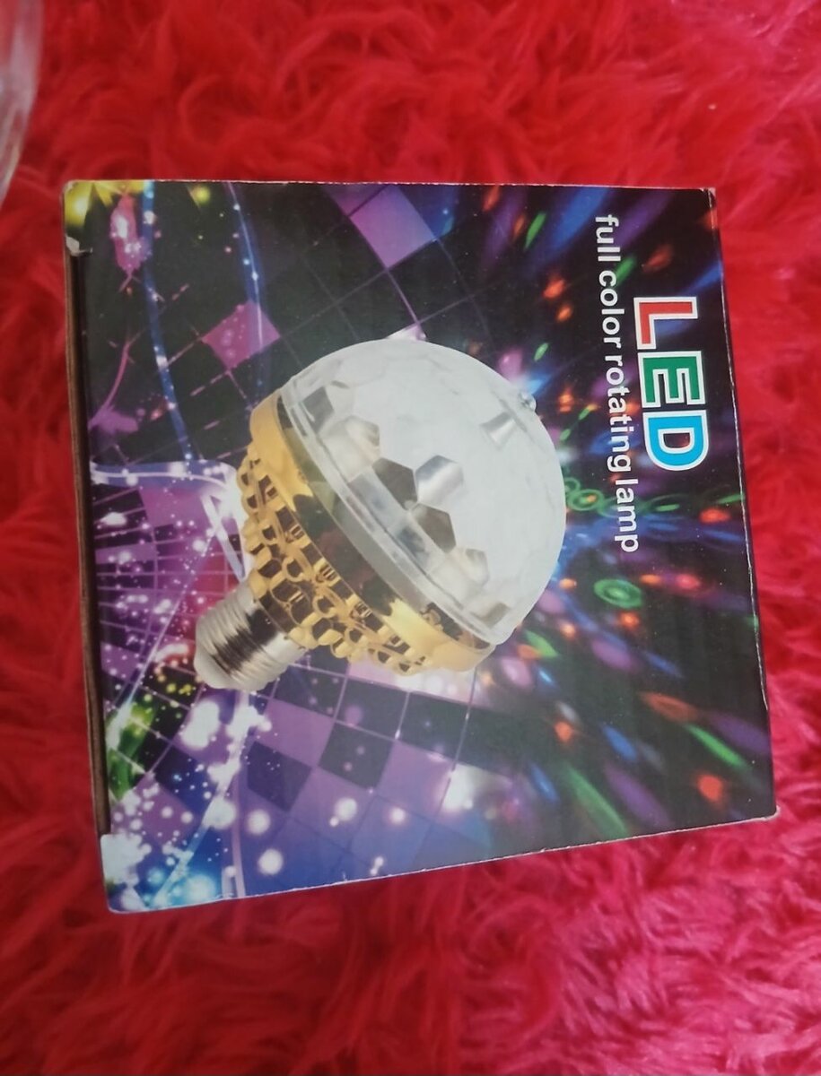 Lampe LED Rotative Disco