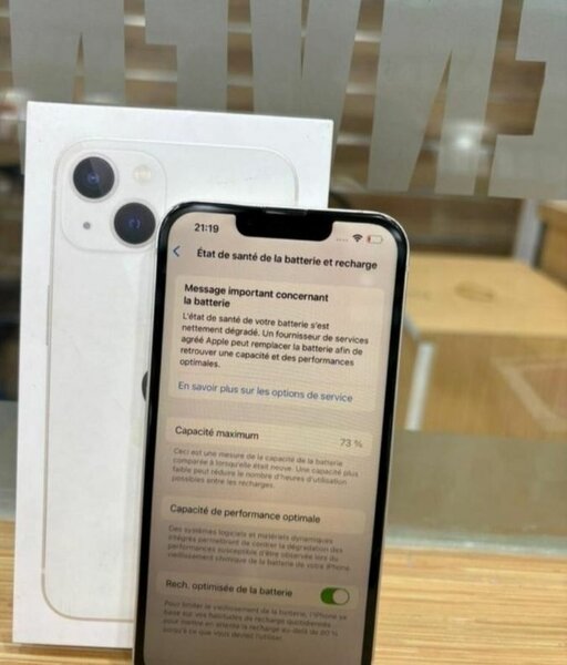 Smartphone Apple dernier modèle