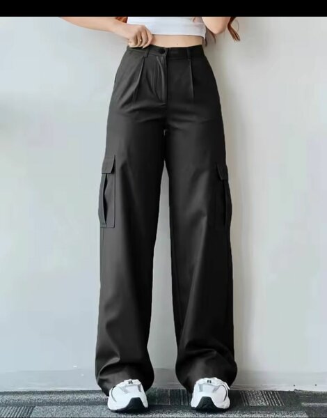 Pantalon cargo femme élégant