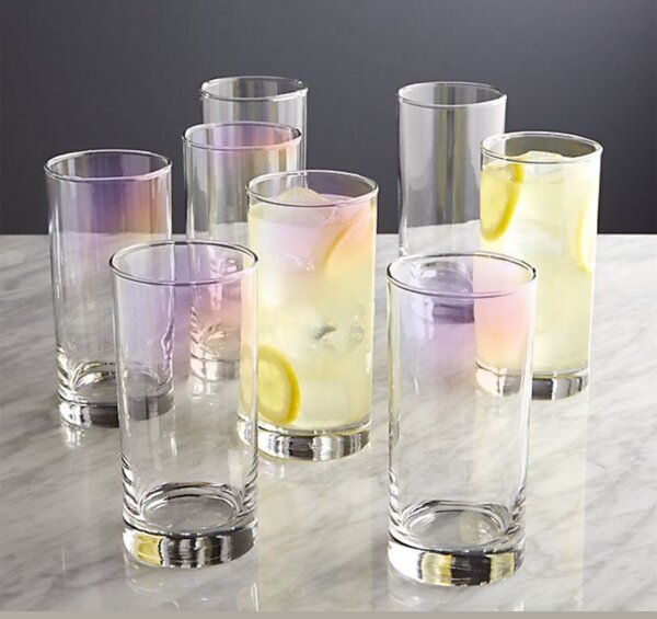 Verres à boire en cristal