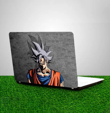 Ultra Instinct Goku Laptop Back Skin Sticker-Laptop Back Skin-Laptop Skin Vinyl Sticker Decal, 13 13.3 14.6 15 15.4 15.6 inch Laptop Skin Sticker Cover For All Laptops