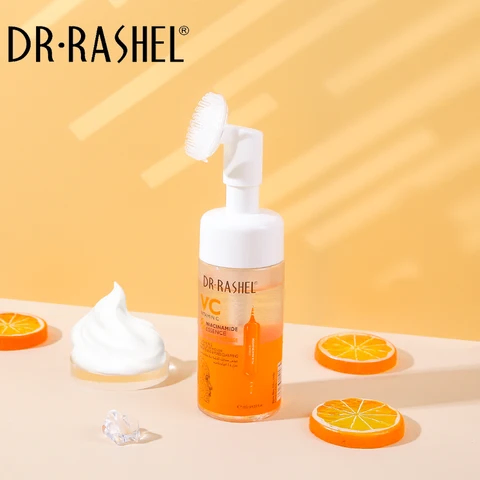 Rashel vitamine C Niacinamide démaquillant doux mousse netto
