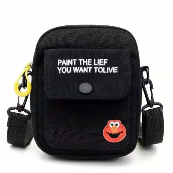 Sacoche portable noire tendance