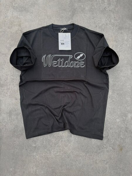 T-shirt noir unisexe