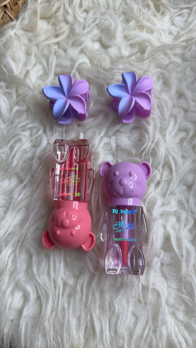 Lip Gloss à lèvres ourson