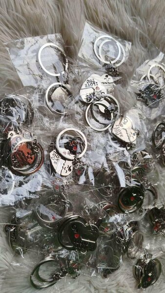 Porte clé romantiques