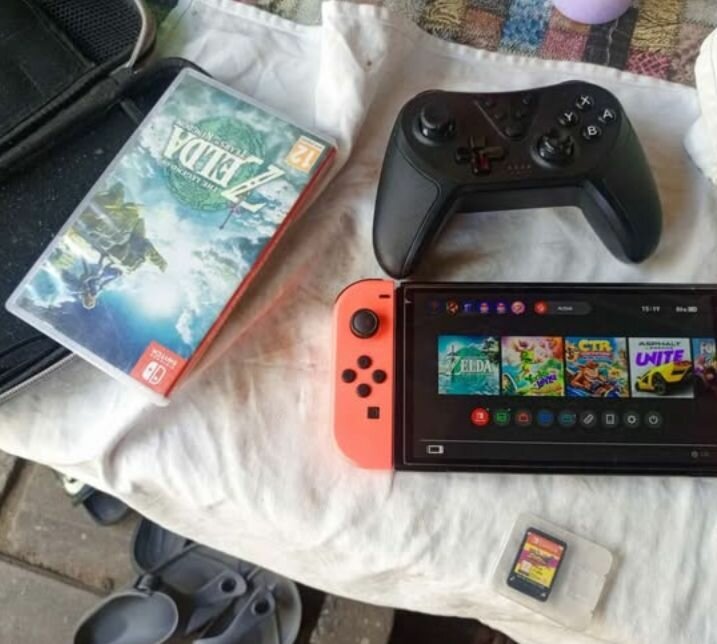 Nintendo Switch avec Zelda