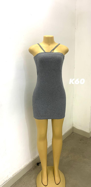 Grey tight dress