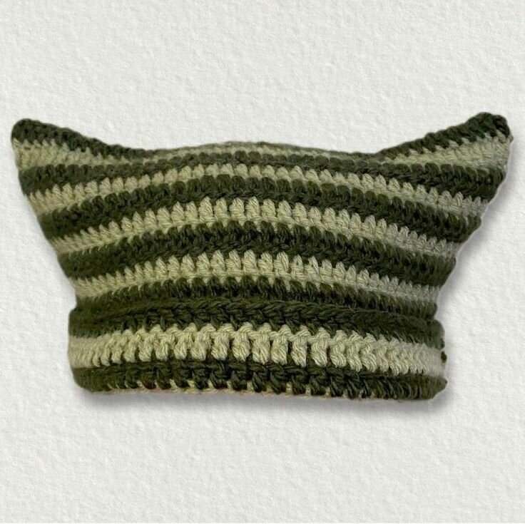 Bonnet cat au crochet