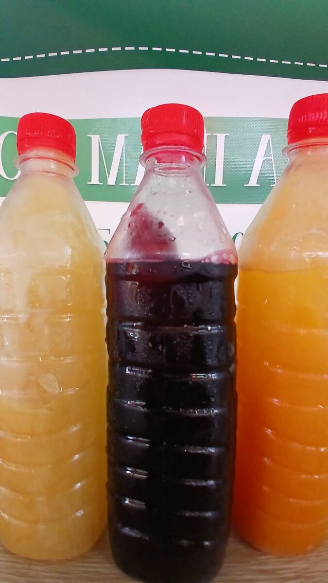 Fruits frais en bocal