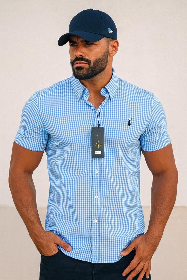 Chemise à carreaux élégante