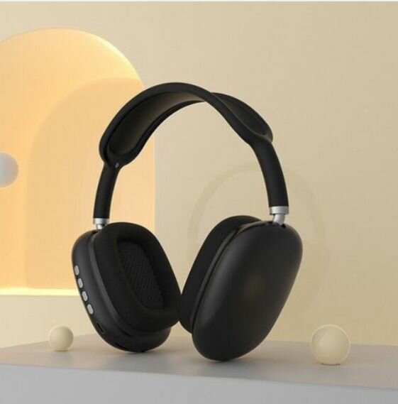 Casque audio sans fil noir
