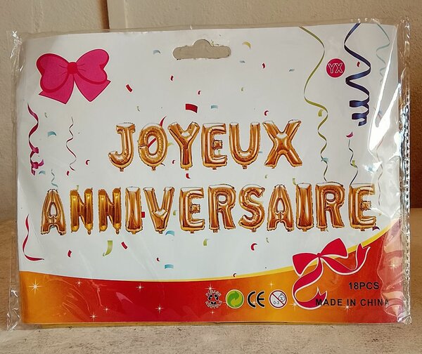 Ballons Joyeux Anniversaire