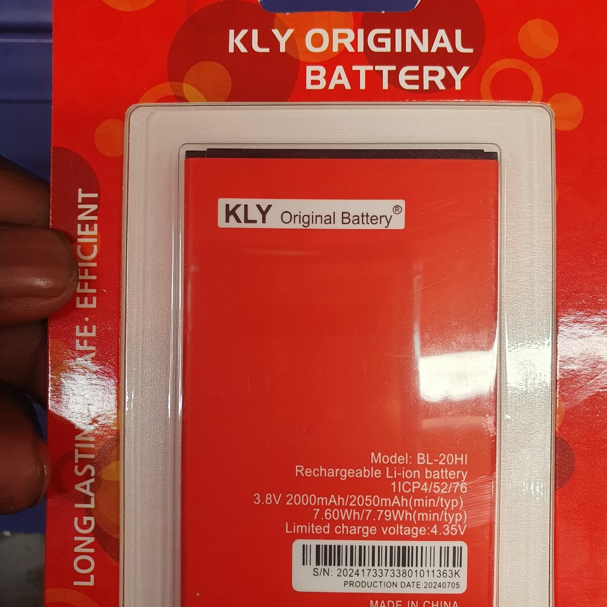 Kly battery