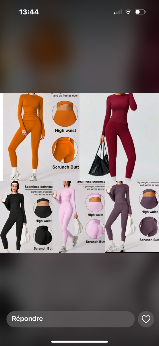 Ensemble Femme Seamless Legging