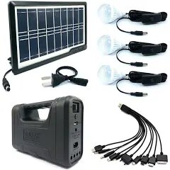 Solar lighting kit