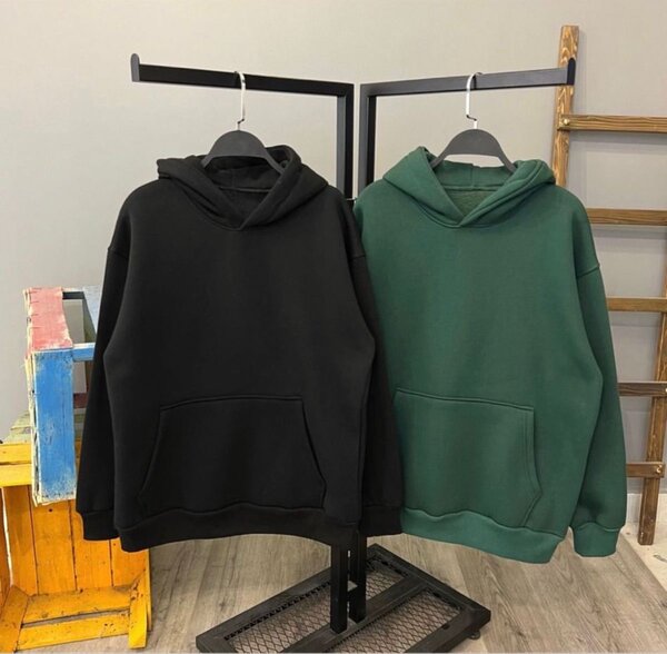 Sweat à Capuche Unisexe Vert