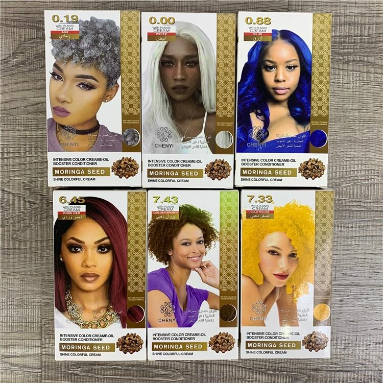 Intense Hair Color Cream Set