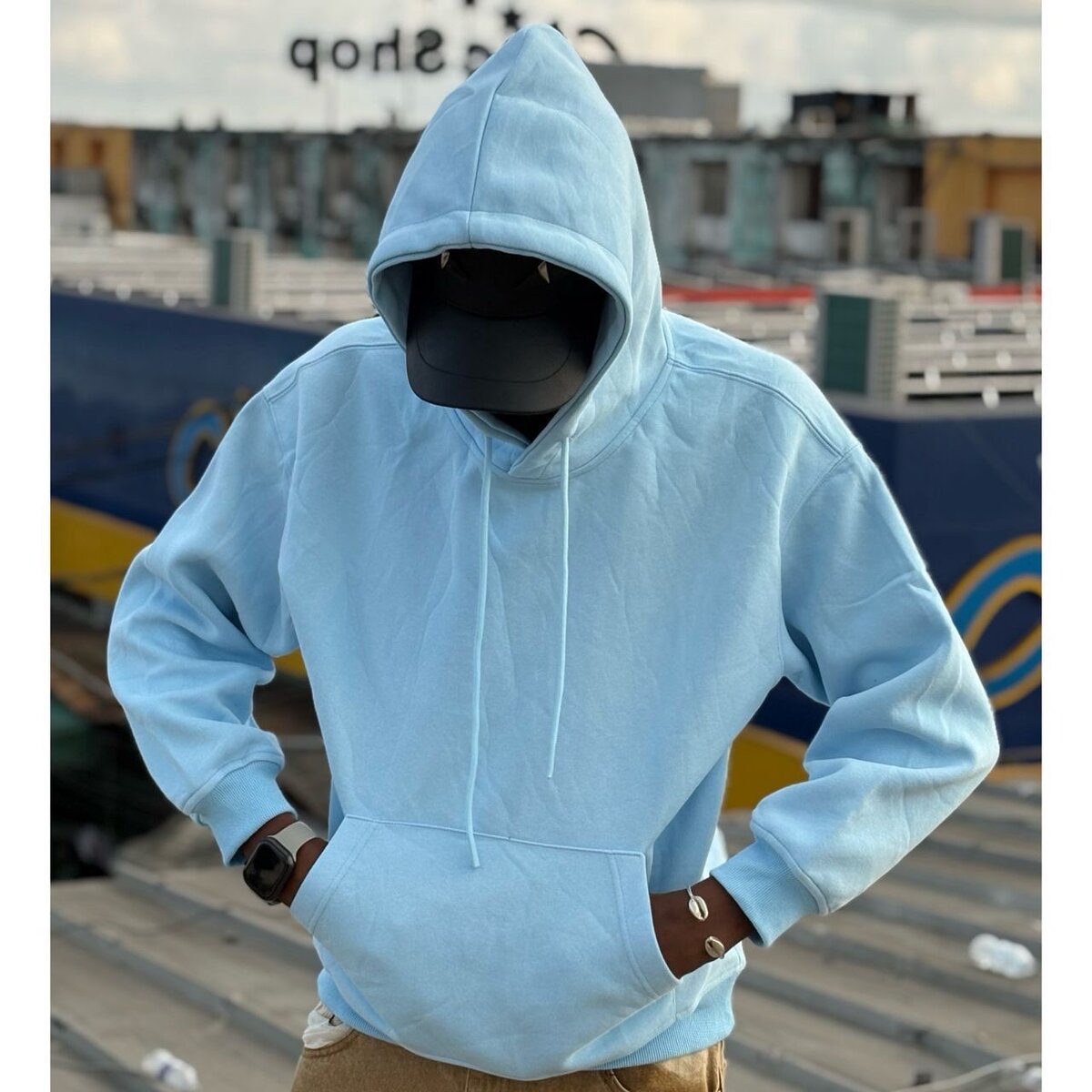 Sweat à capuche confortable