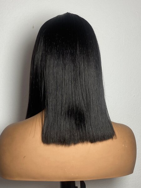 Perruque Carré Lisse Noir