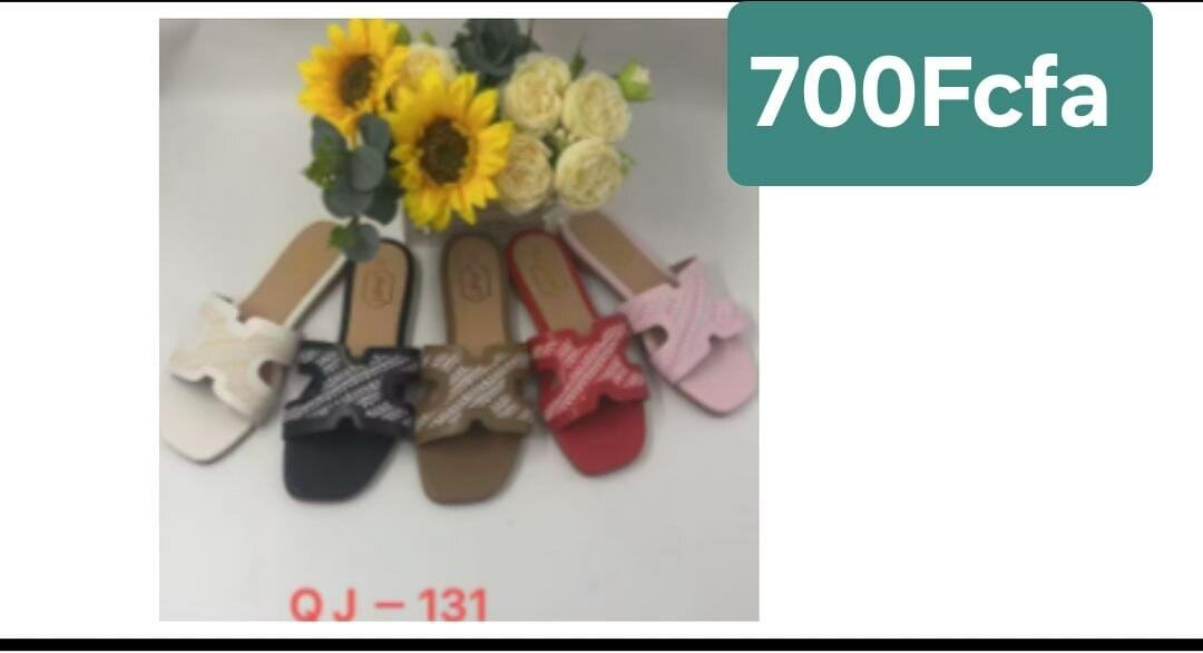 Tongs élégantes pour femmes