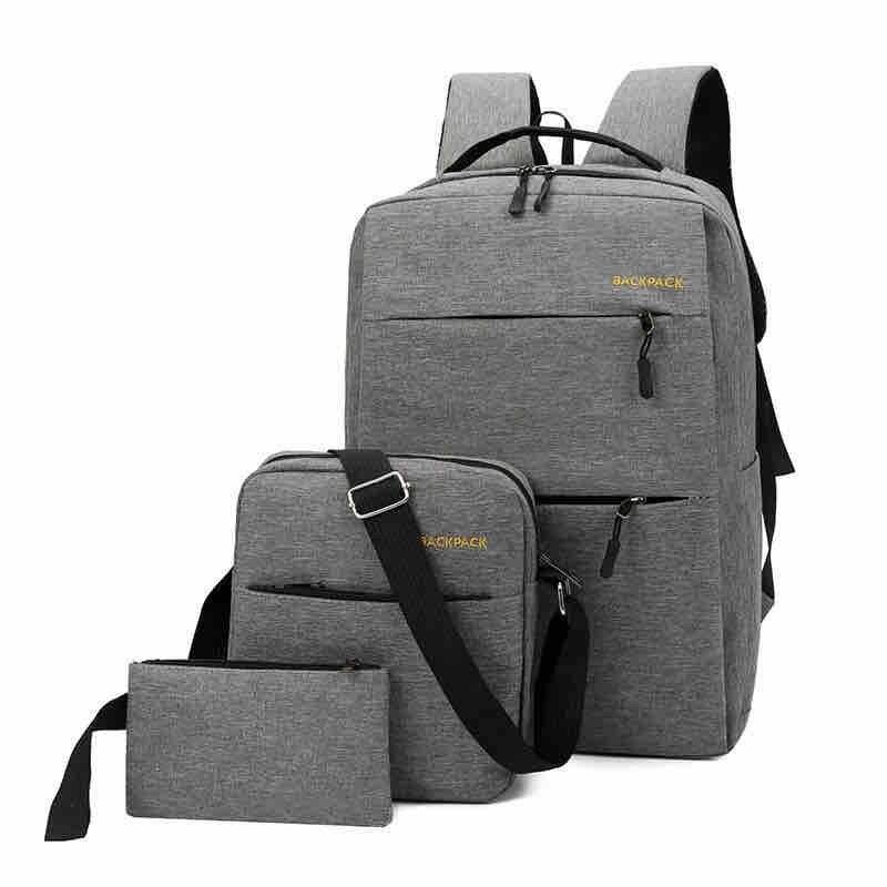 Stylish 3-Piece Backpack Set