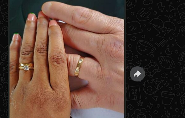 Alliances de mariage en or