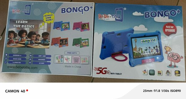 Tablettes bebetab bongo