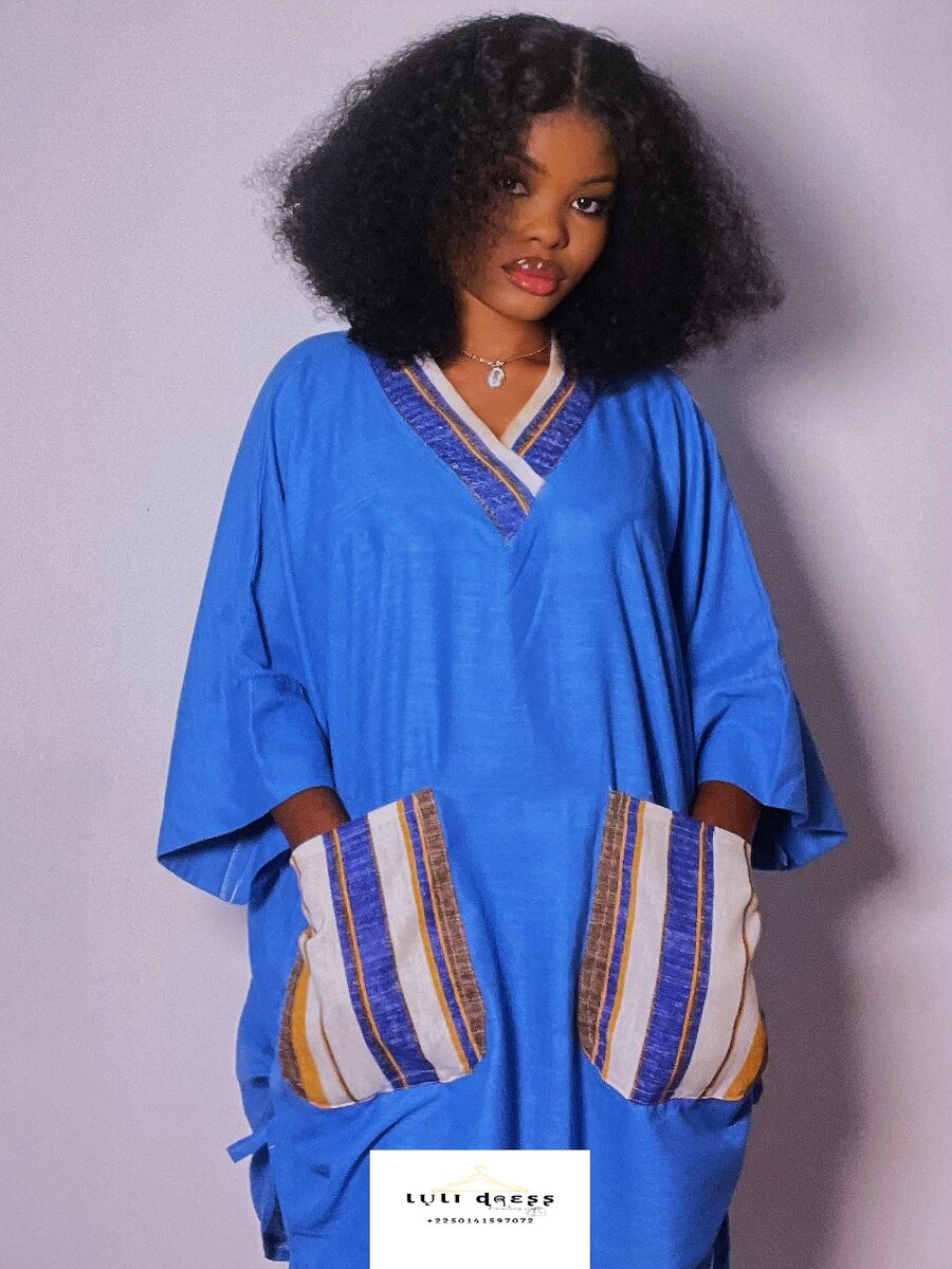 Robe élégante en lin