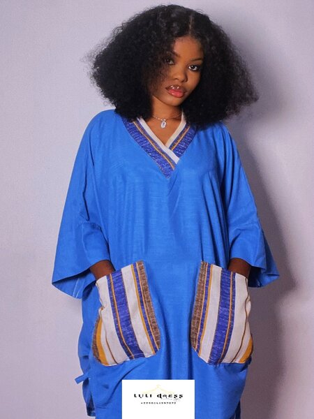 Robe élégante en lin