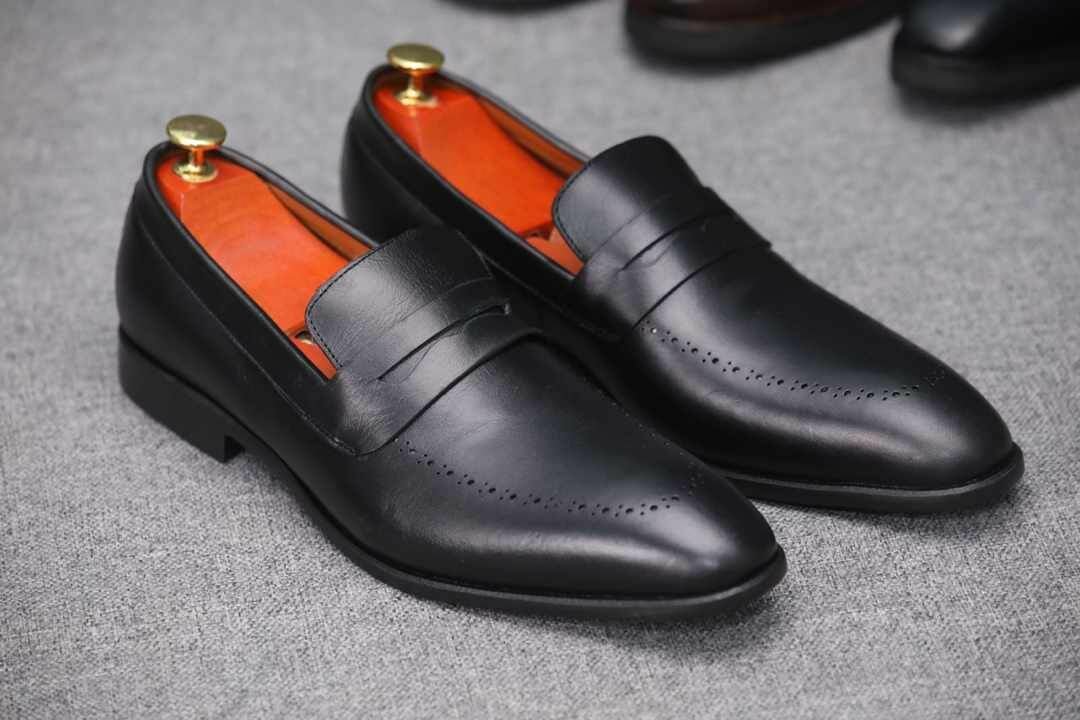 Mocassins élégants en cuir