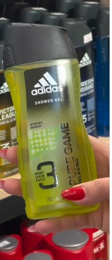 Мужской гель для душа Adidas