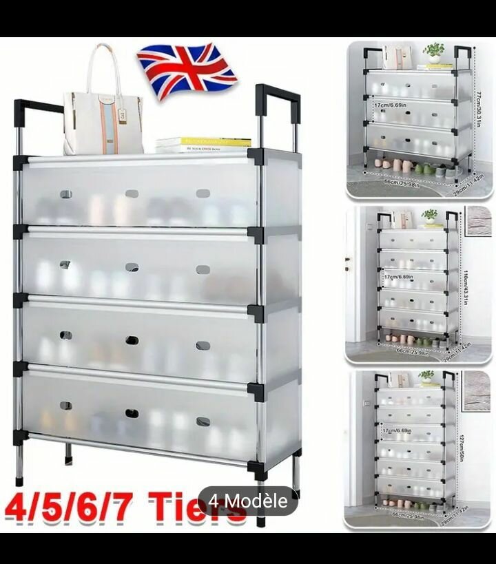 Étagère de rangement 5 niveaux