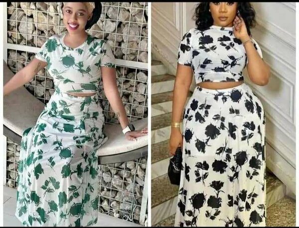 Robe longue à fleurs élégante