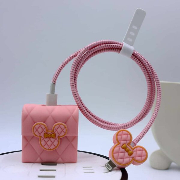 Protège chargeur pink Mikey