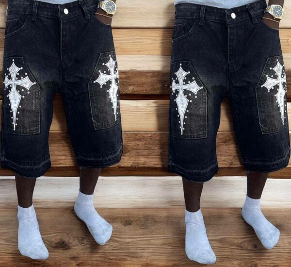 Shorts en jean décontractés