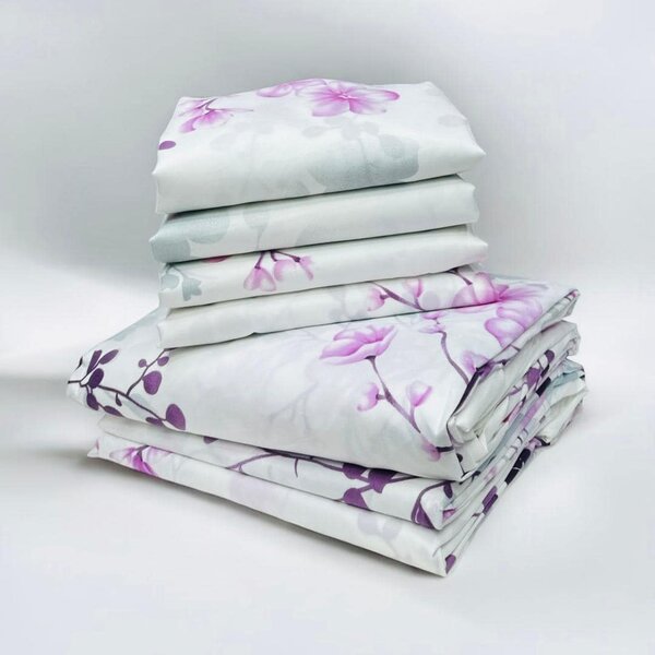 set includes 2 bedsheets and 4 pillowcases