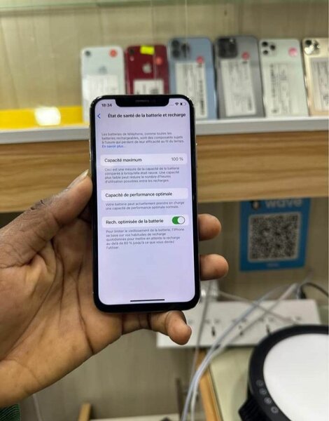 iPhone X 64GB Argent Reconditionné