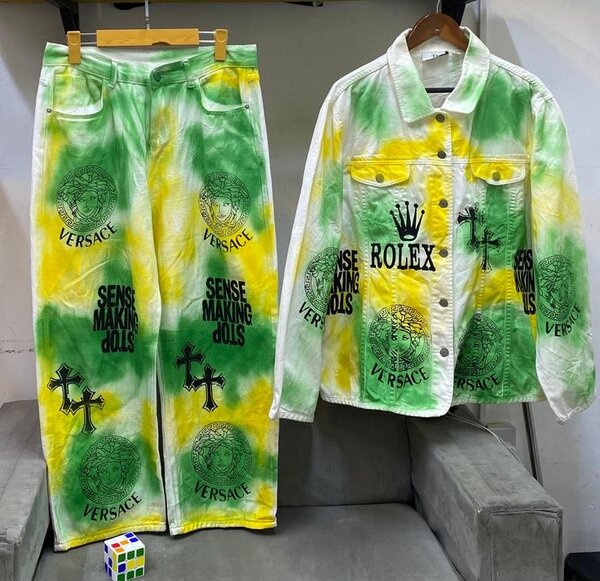 Veste et pantalon street art