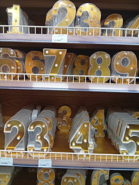 Lampes LED Numériques 22