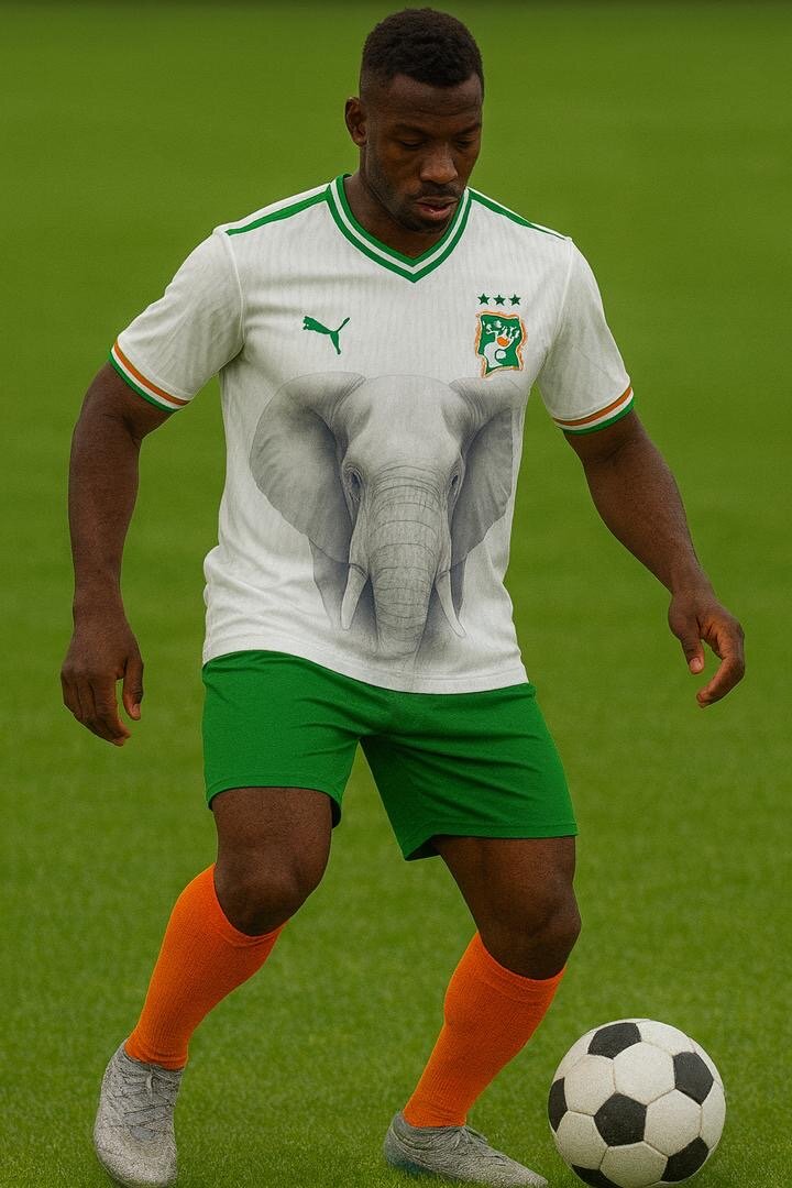 Maillot Éléphant Côte d'Ivoire