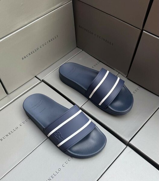 Sandales décontractées bleu marine