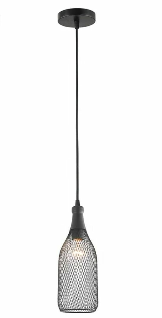 Suspension industrielle noire