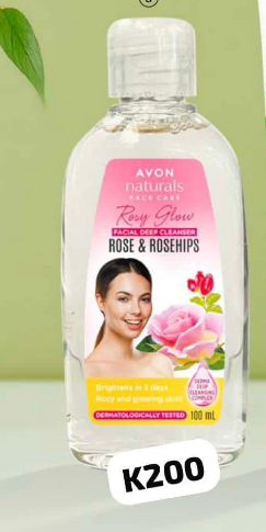 Naturals Rose & Rosehips Cleanser 100ml