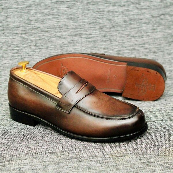 Mocassins en cuir élégants