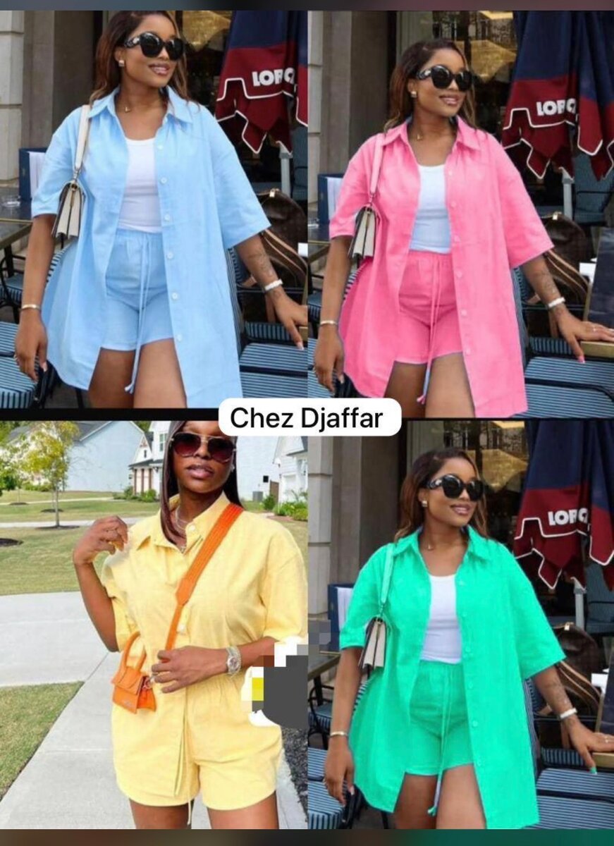 Ensemble Estival Coloré