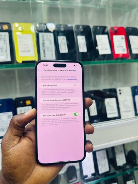 14 pro max 128giga sans messag