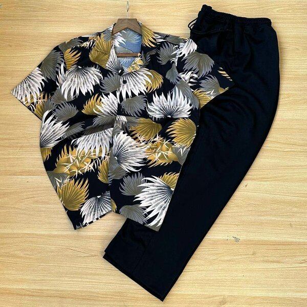 Trendy men top and down